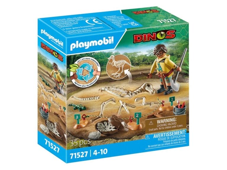 Playmobil 71527 Dinos Opgravingsplaats Met Dinosaurusskelet