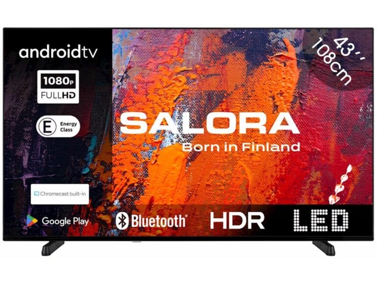 Salora 43FA550 FHD Android TV 43 Inch Zwart