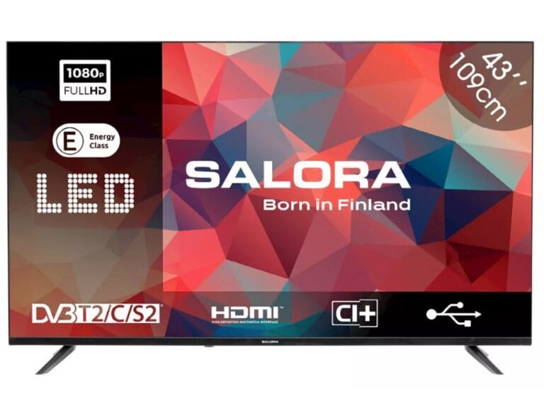 Salora 43FDB200 FHD TV 43 Inch Zwart