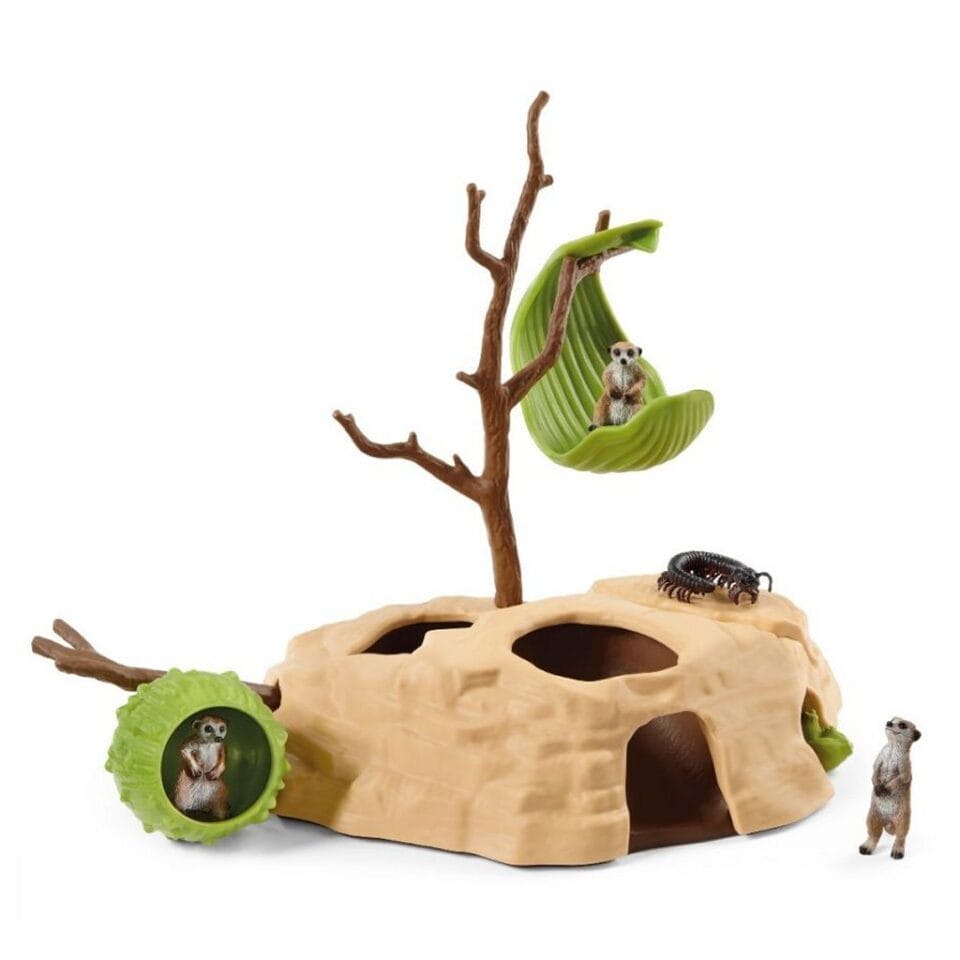 Schleich Stokstaartjes Hangout