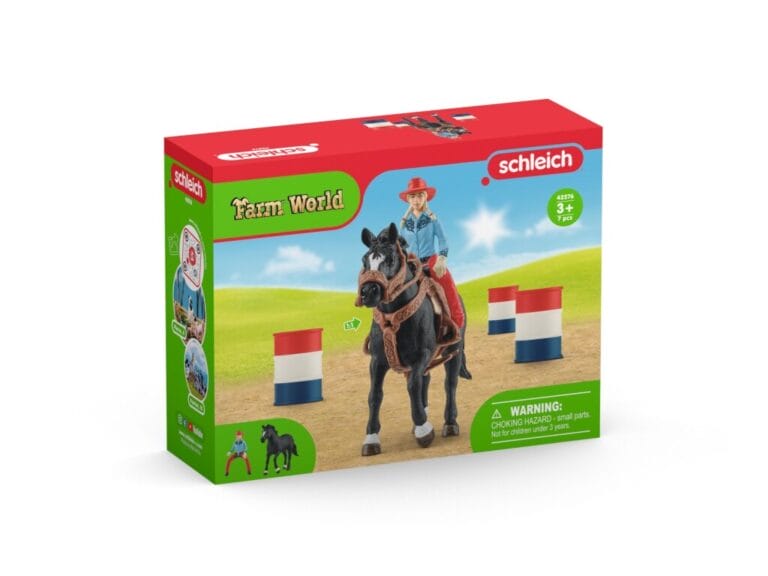 Schleich Farm World Barrel Racing met Cowgirl