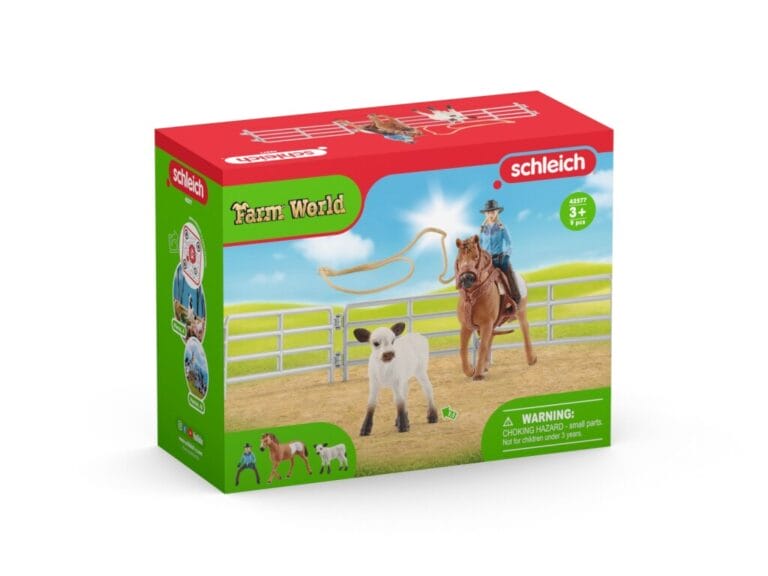 Schleich Farm World Team Roping met Cowgirl