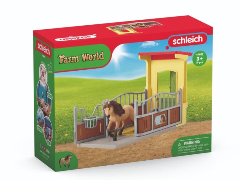 Schleich Ponybox met IJslanderhengst