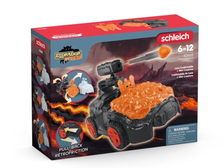 Schleich Eldrador Lava Crashmobile + Mini Creature