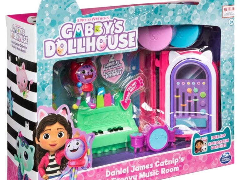 Gabby's Dollhouse Daniel James Catnips Muziekkamer