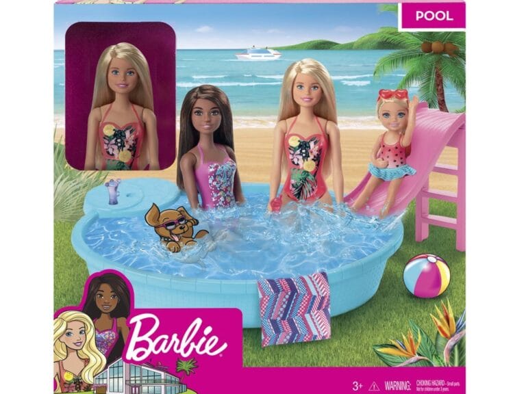 Barbie Zwembad Speelset