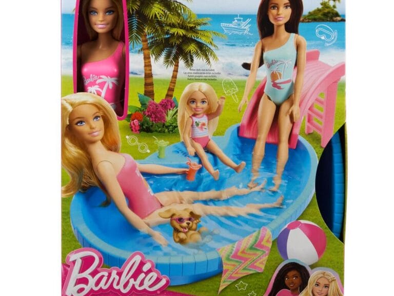 Barbie Zwembad met Pop