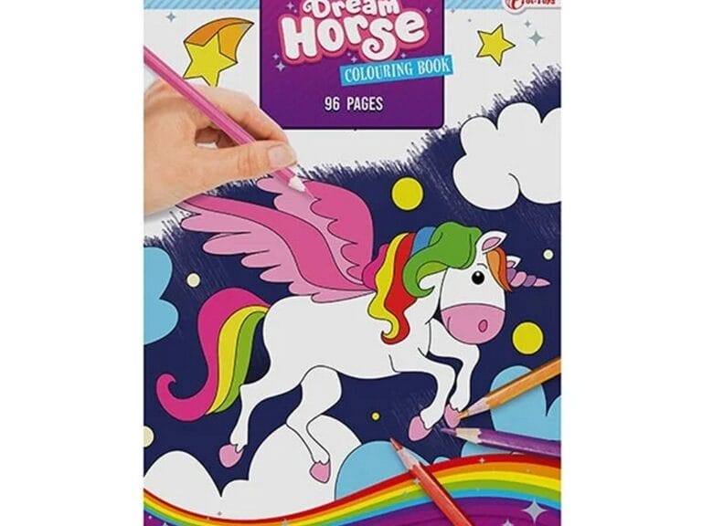 Dream Horse Kleurboek Eenhoorn 96 Bladzijden