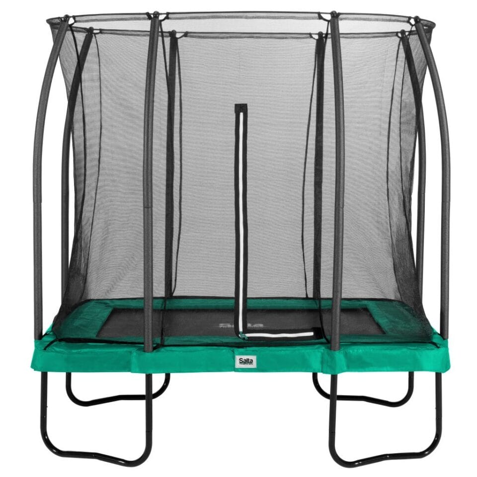 Salta 5091G Comfort Edition Trampoline 153x214 cm + Veiligheidsnet Groen