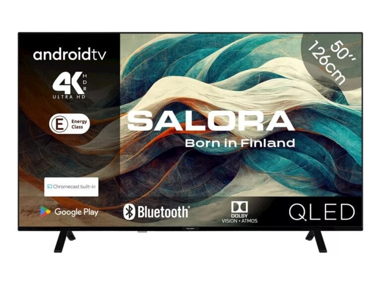 Salora 50QLED320 UHD QLED TV 126 cm Zwart