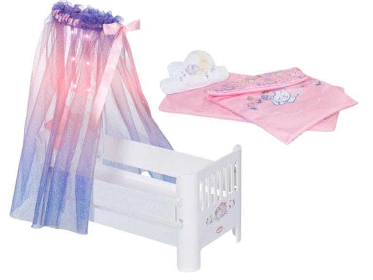 Zapf Creation Baby Annabell Sweet Dreams Bed + Licht