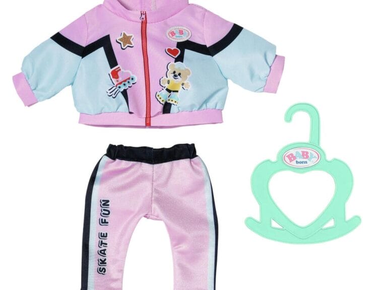 Baby Born Jogging Outfit Roze/Zwart