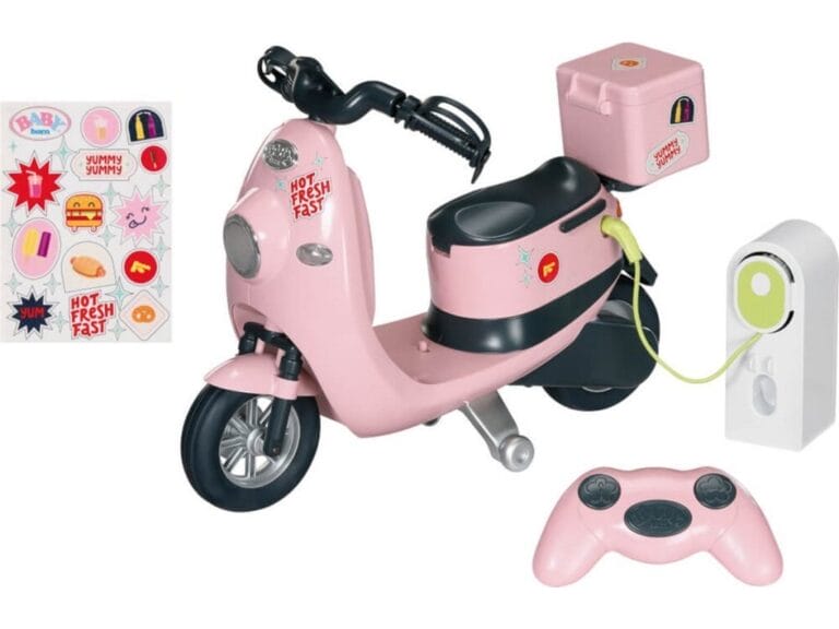 Baby Born RC E-Scooter Roze/Zwart