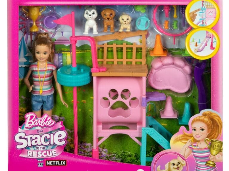 Barbie Stacie Puppy Speelset