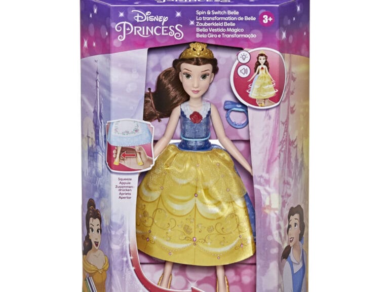 Disney Princess Spin and Switch Belle + Licht en Geluid