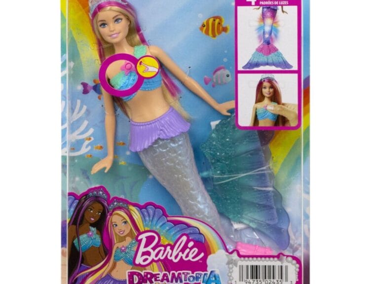 Barbie Dreamtopia Twinkle Lights Zeemeermin Pop + Licht