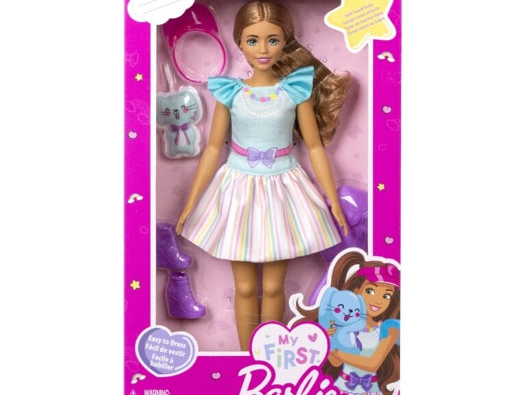 Barbie My First Pop Brunette + Accessoires