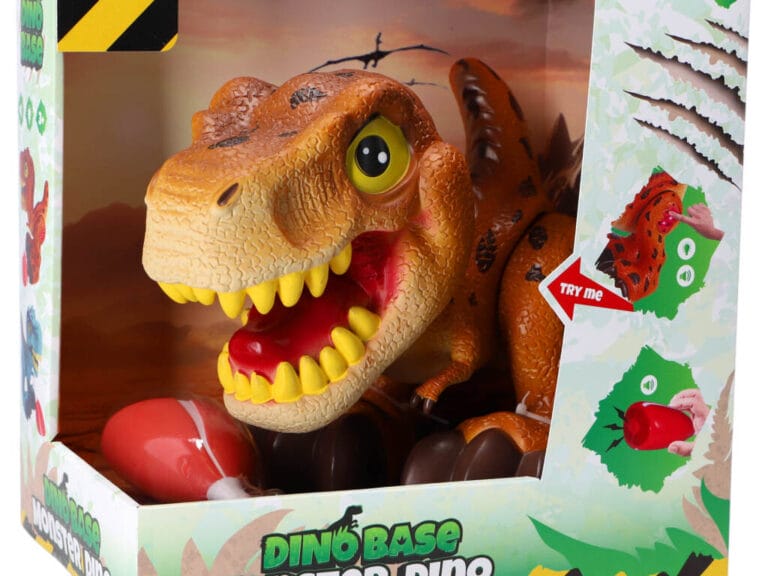 Dinobase Monster Dino + Licht en Geluid