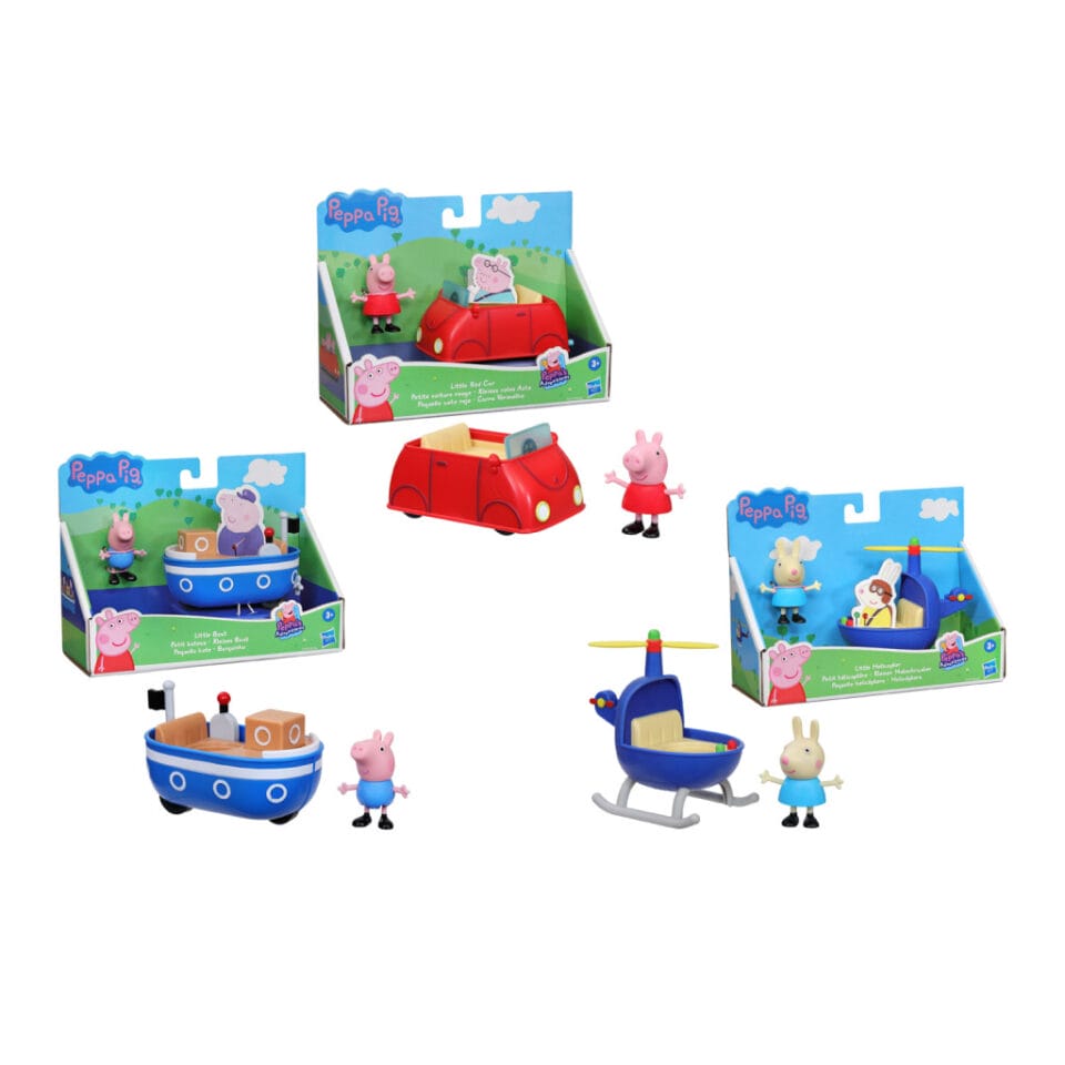 Peppa Pig Voertuig met Figuur Assorti