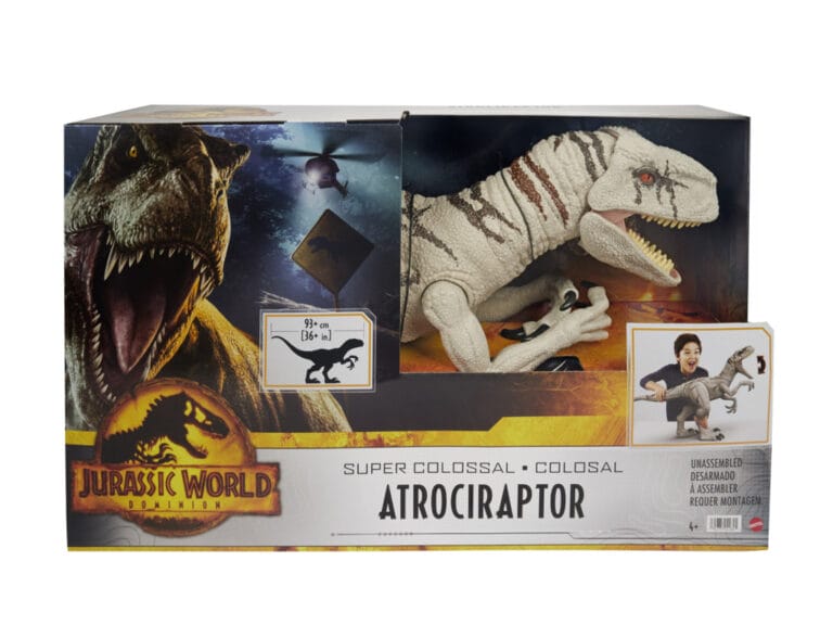 Mattel Jurassic World Super Colossal Atrociraptor 93 cm