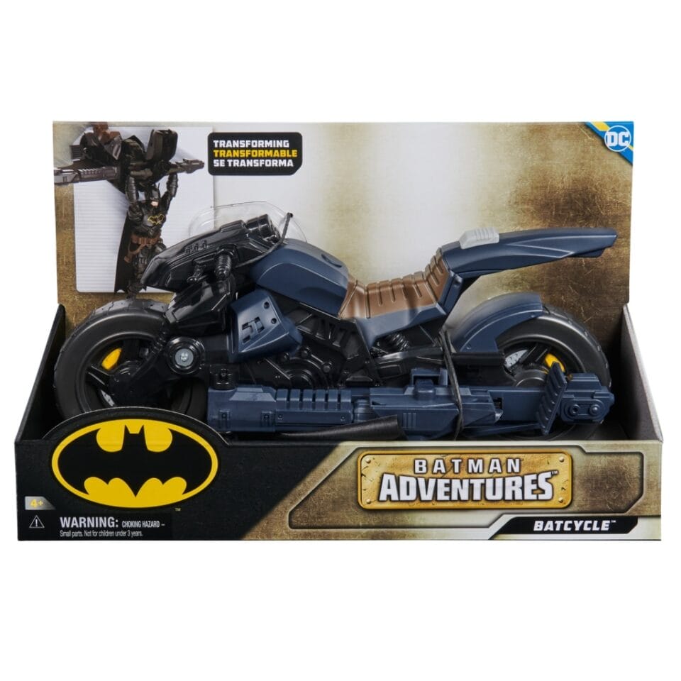 Spin Master Batman Adventures Batcycle