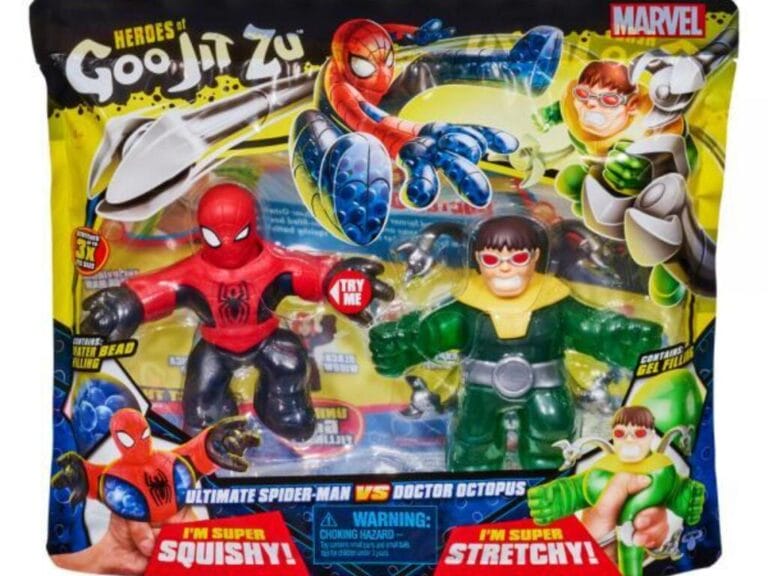 Goo Jit Zu Marvel Spiderman vs Octopus