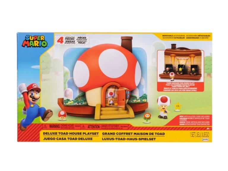 Jakks Super Mario Toad Huis Deluxe