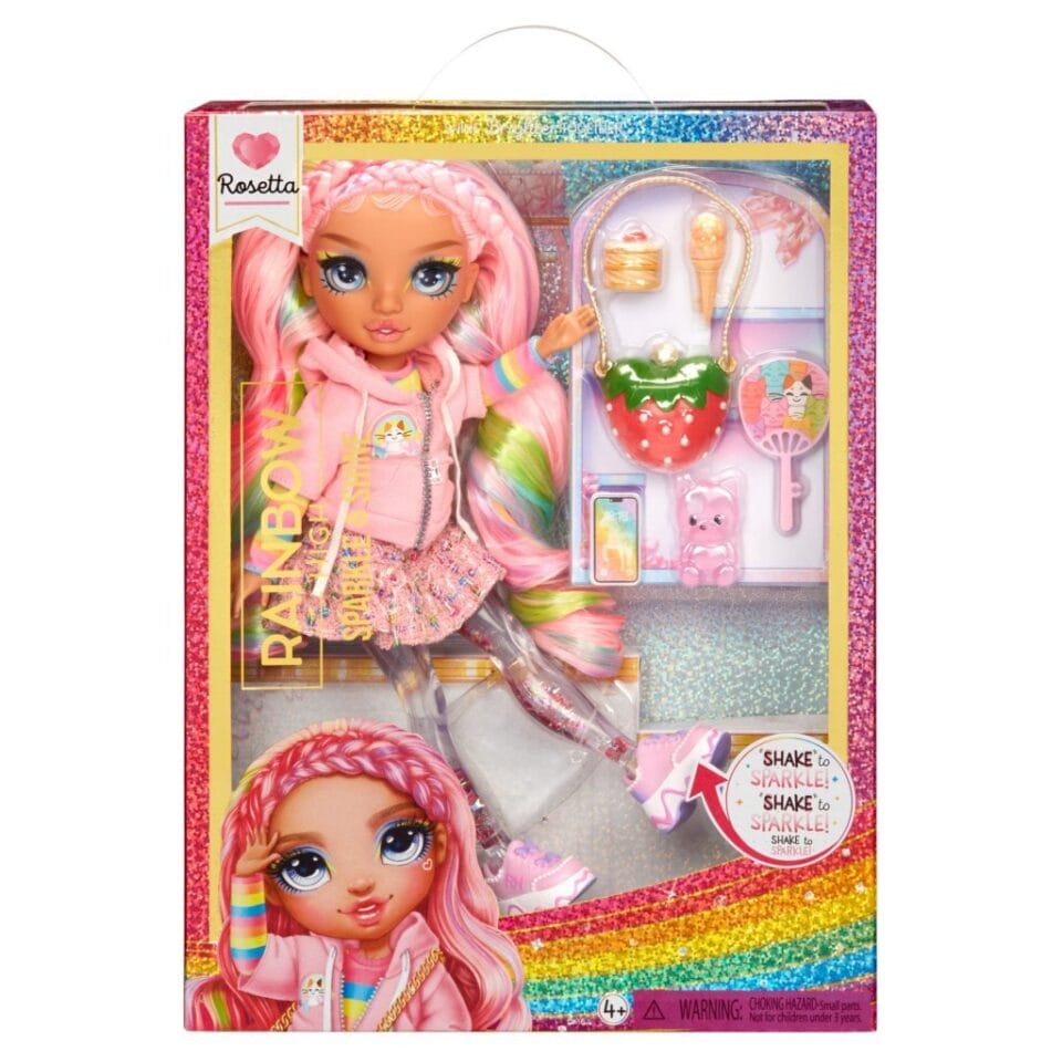 Rainbow High Sparkle & Shine Fashion Dolls Rosetta