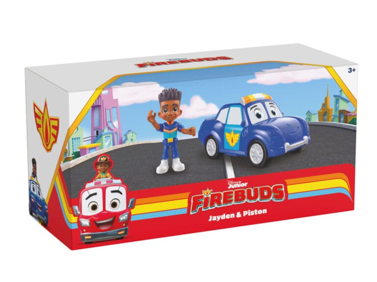 Disney Junior Firebuds Jayden en Piston