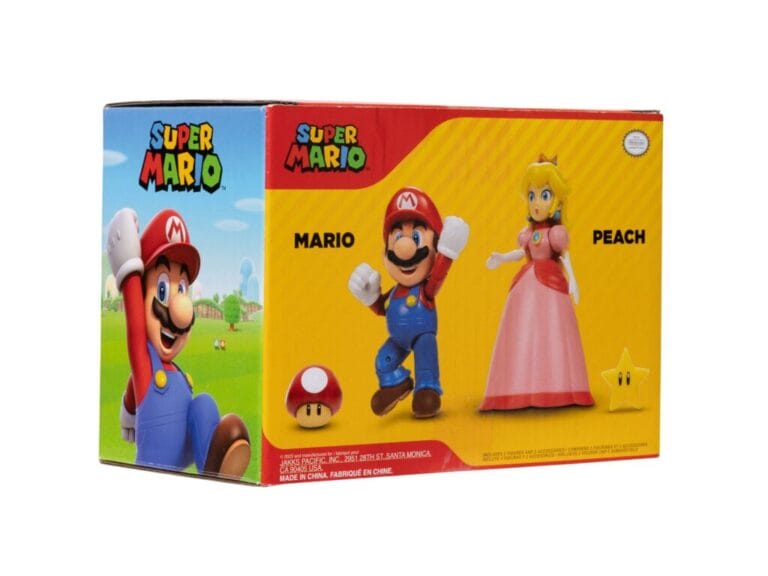Super Mario Figuren Mario en Peach