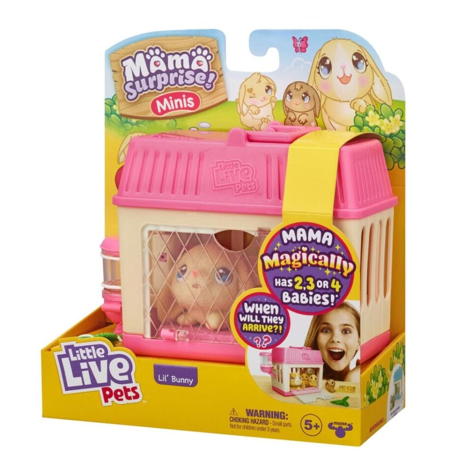 Moose Toys Little Live Pets Mini Mama Surprise Mini Konijn