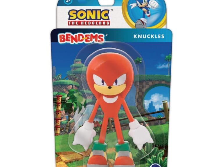 Bend-Ems Sonic De Hedgehog Knuckles