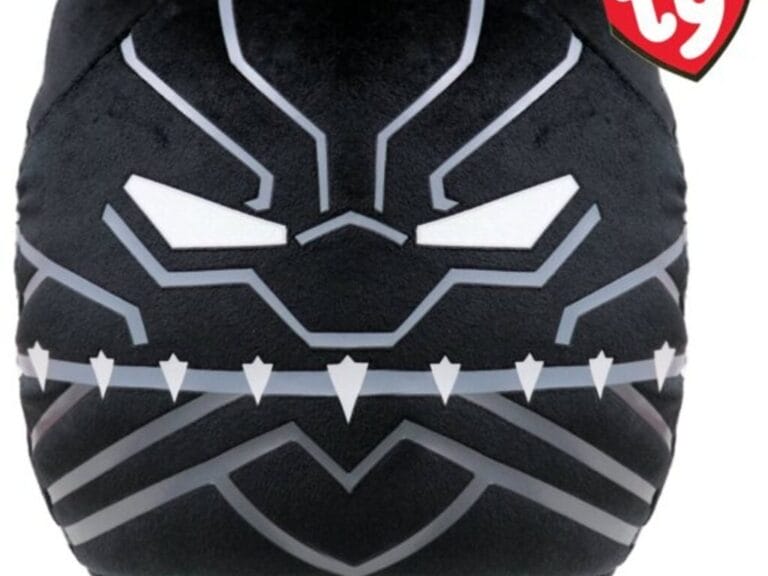 TY Squishy Beanies Knuffelkussen Marvel Black Panther 35 cm
