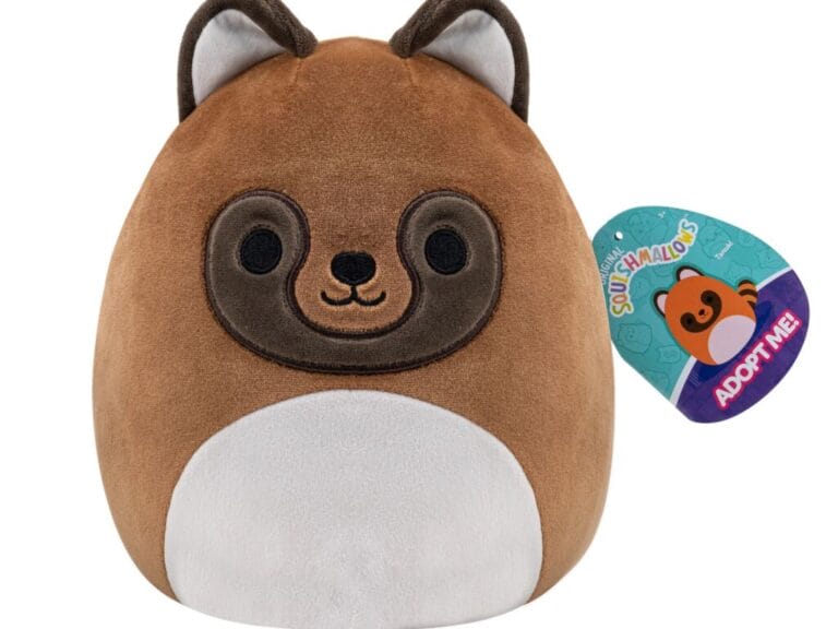 Squishmallows Adopt Me! Tanuki Knuffel 20 cm