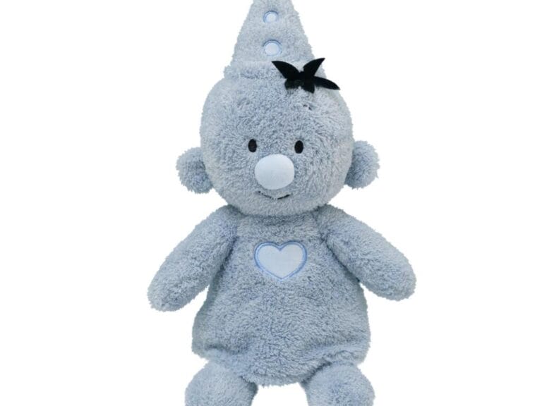 Bumba Fluffy Pluche Blauw 35 Cm