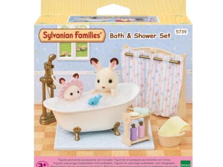 Sylvanian Families 5739 Bad & Douche Set