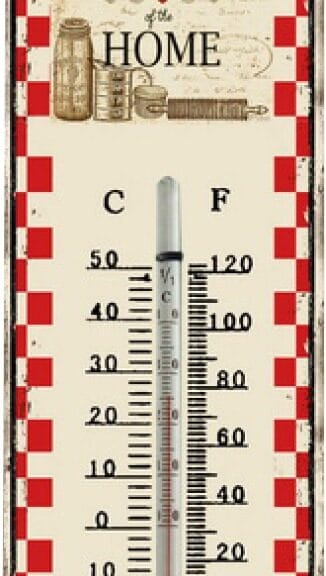 Balance 595387 Thermometer Rustic