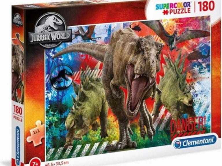 Clementoni Supercolor Puzzel Jurassic World 180 Stukjes