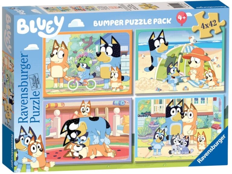 Ravensburger Puzzel Bluey 4x42 Stukjes