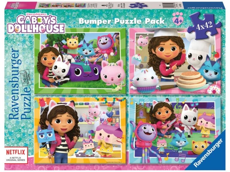 Ravensburger Puzzel Gabby's Dollhouse 4x42 Stukjes