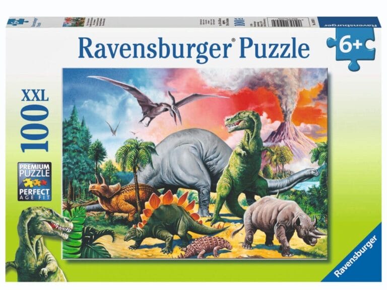 Ravensburger Puzzel Tussen De Dinos 100 XXL Stukjes