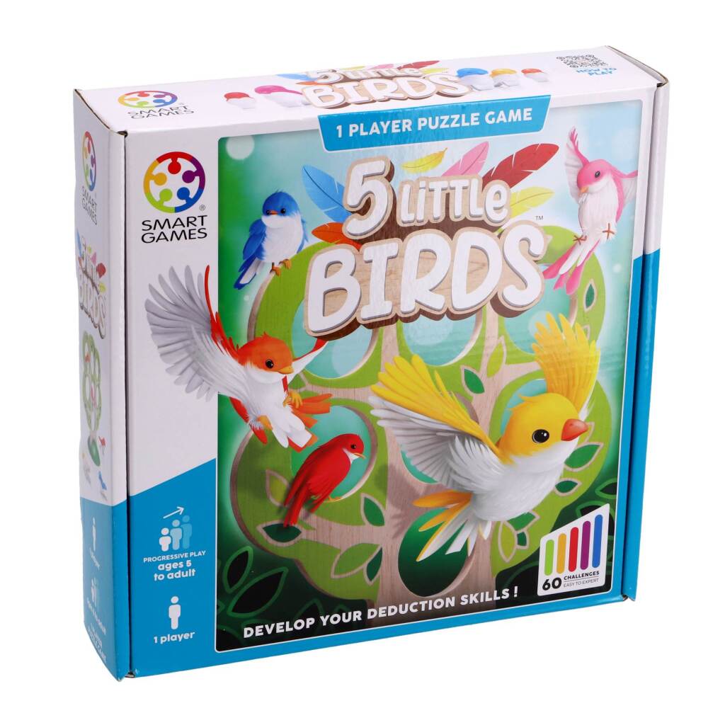 Smart Games 5 Little Birds Denkspel kopen op Vilior.com! Veni, Vidi, Vilior