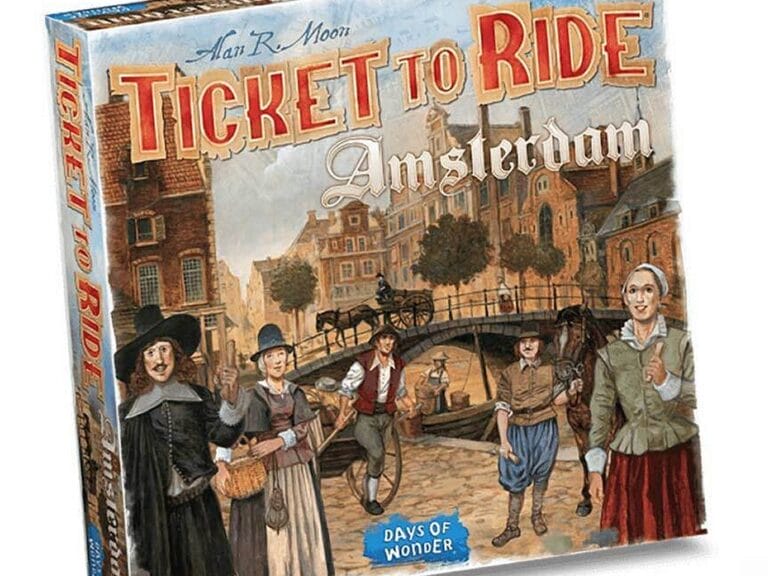 Asmodee Ticket To Ride Amsterdam