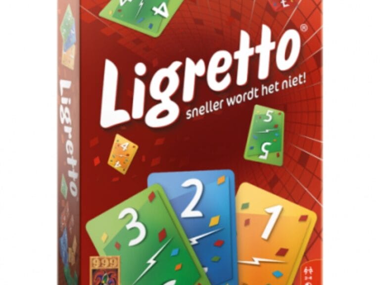 999 Games Spel Ligretto Rood