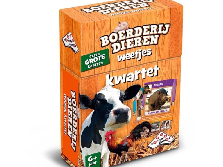 Identity Games Boerderijdieren Weetjes Kwartet