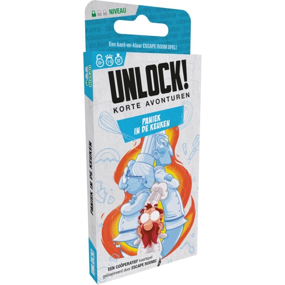 Unlock! Korte Avonturen Paniek in de Keuken