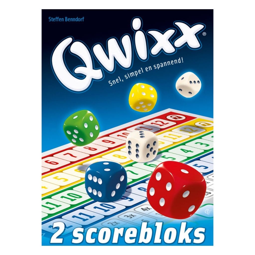 Купите игры White Goblin Qwixx Scorebloks, 2 шт., на Vilior.com! Вени,  Види, Вилиор