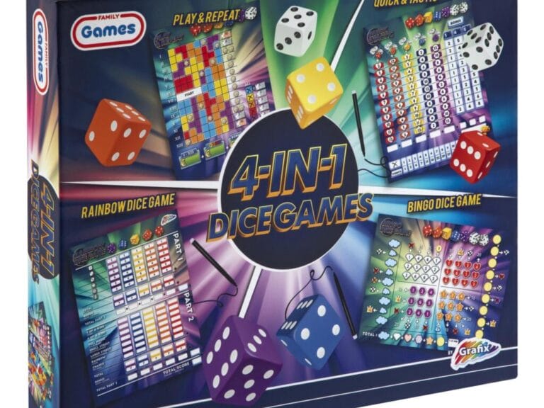 Family Games 4in1 Dobbelspellen