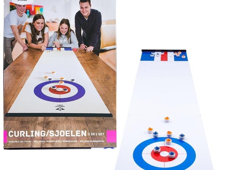 Longfield Curling Shuffleboard 180x39 cm