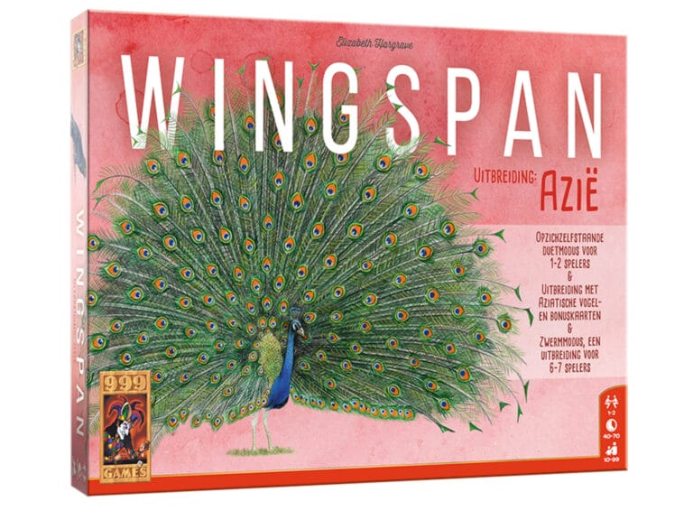 999 Games Wingspan Uitbreiding Azië